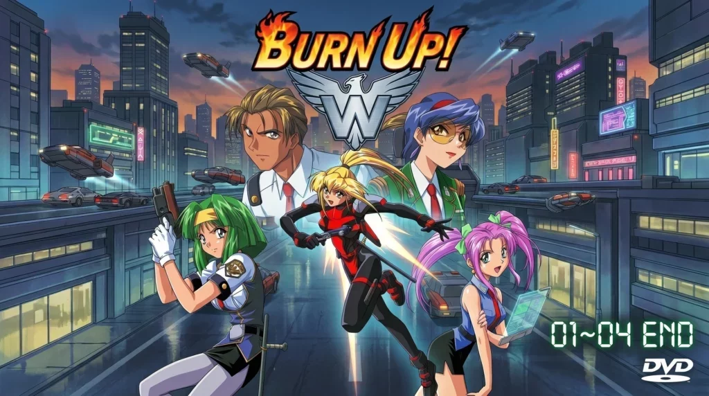 Burn Up! W – 01 ~ 04 END [DVD]
