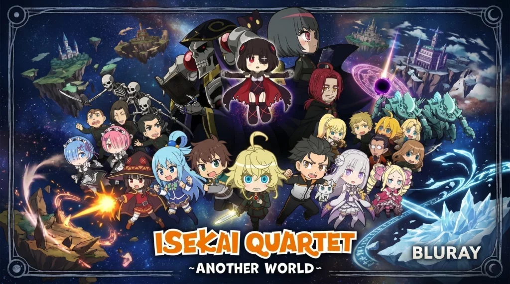 Isekai Quartet The Movie – Another World [BD]