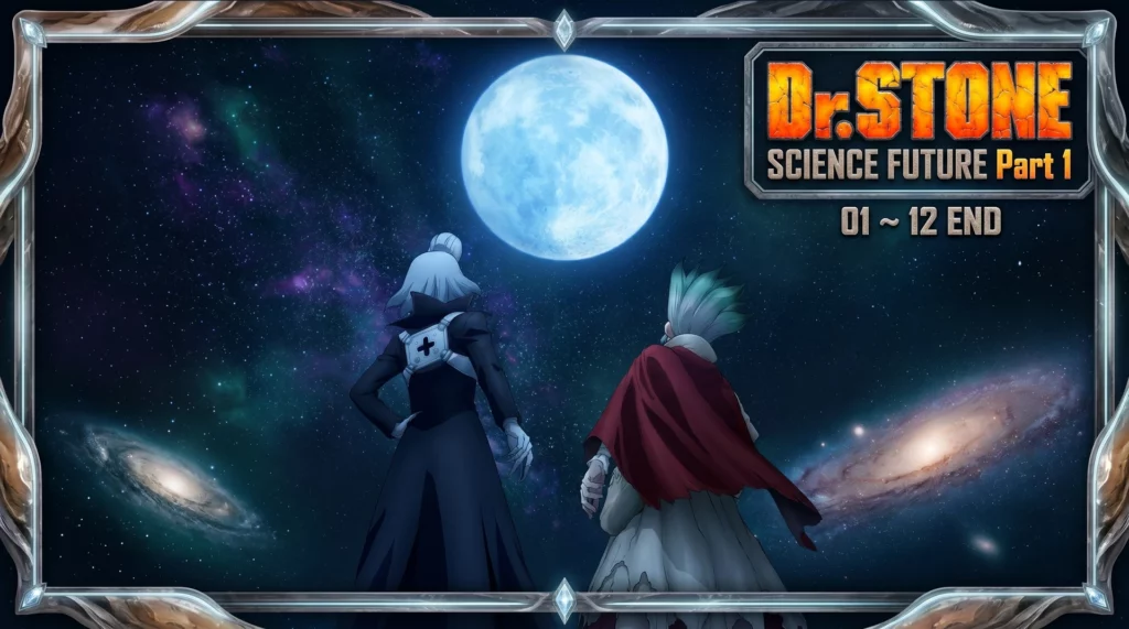 Dr. Stone – Science Future Part 1 – 01 ~ 12 END