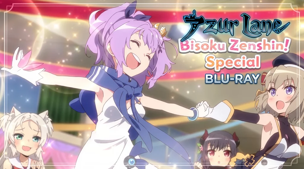 Azur Lane – Bisoku Zenshin! Hokorashiki Bokou ni Shukusai wo [BD]
